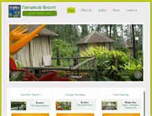 Tablet Screenshot of parnakutiresorts.com